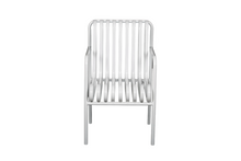 Load image into Gallery viewer, The “Aurora” white dining chair - metal
