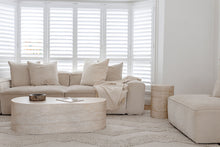 Load image into Gallery viewer, The Travertine Odyssey Coffee Table - pre order arriving late April
