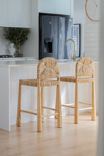 Load image into Gallery viewer, The Boheme counter stool- seagrass - pre order arriving late May
