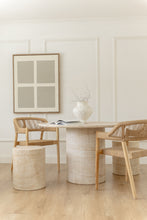 Load image into Gallery viewer, The “Amore” dining table - travertine
