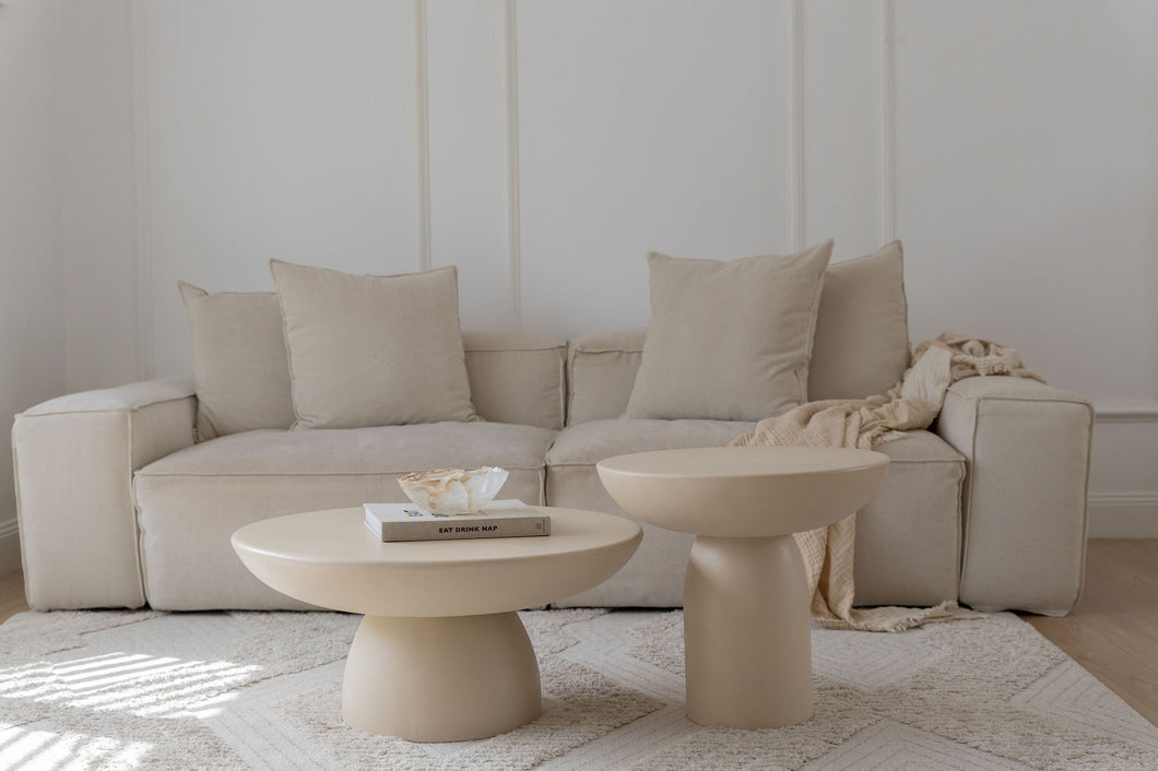 The Burly Coffee Table - Beige