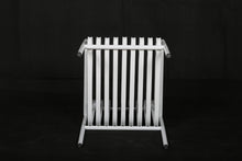 Load image into Gallery viewer, The “Aurora” white dining chair - metal
