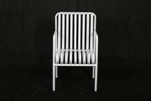 Load image into Gallery viewer, The “Aurora” white dining chair - metal
