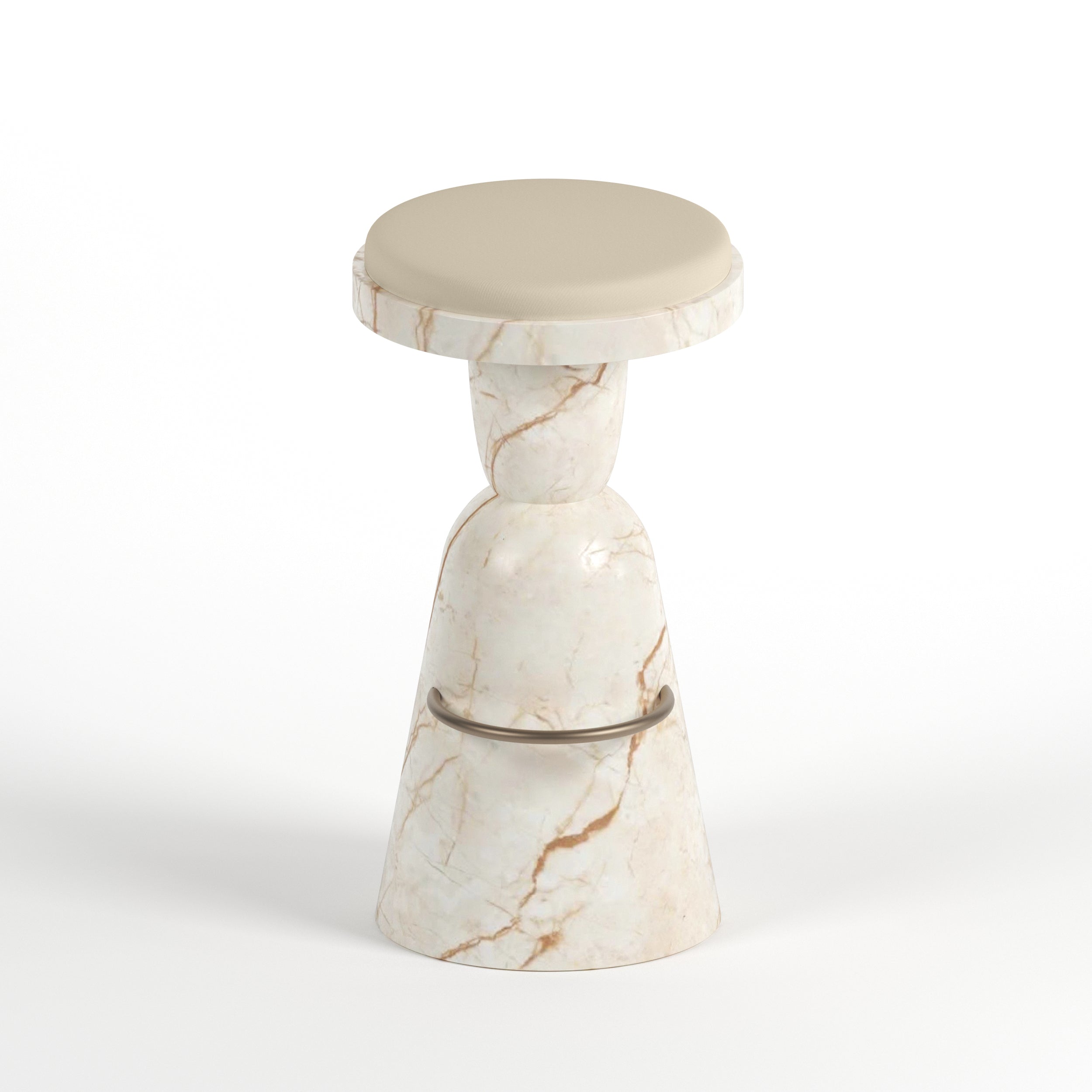 Eezi Dry Bar Counter Stool - Royal Vanilla Marble (Pre-order arriving August)
