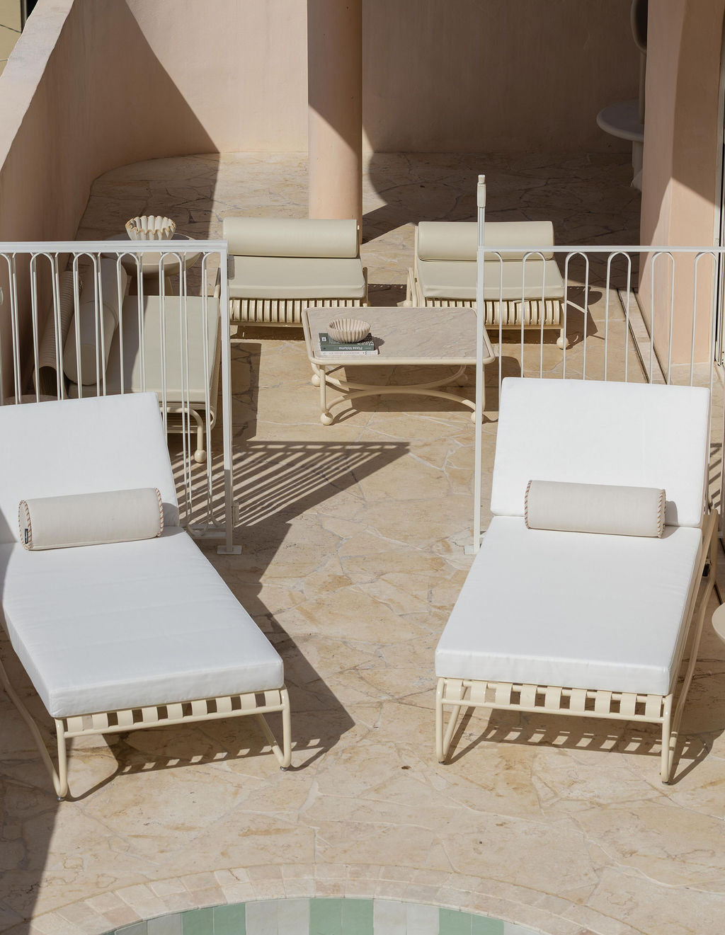 Aurora Sun Bed - Beige