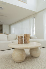 Load image into Gallery viewer, The Priscilla curve coffee table - travertine - pre order arriving late May
