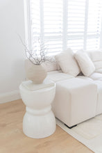 Load image into Gallery viewer, The Hourglass Side Table - grey terrazzo - pre order arriving late May
