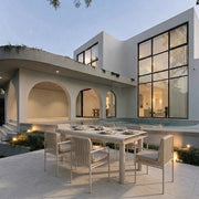 Aurora Outdoor Dining Table - Beige