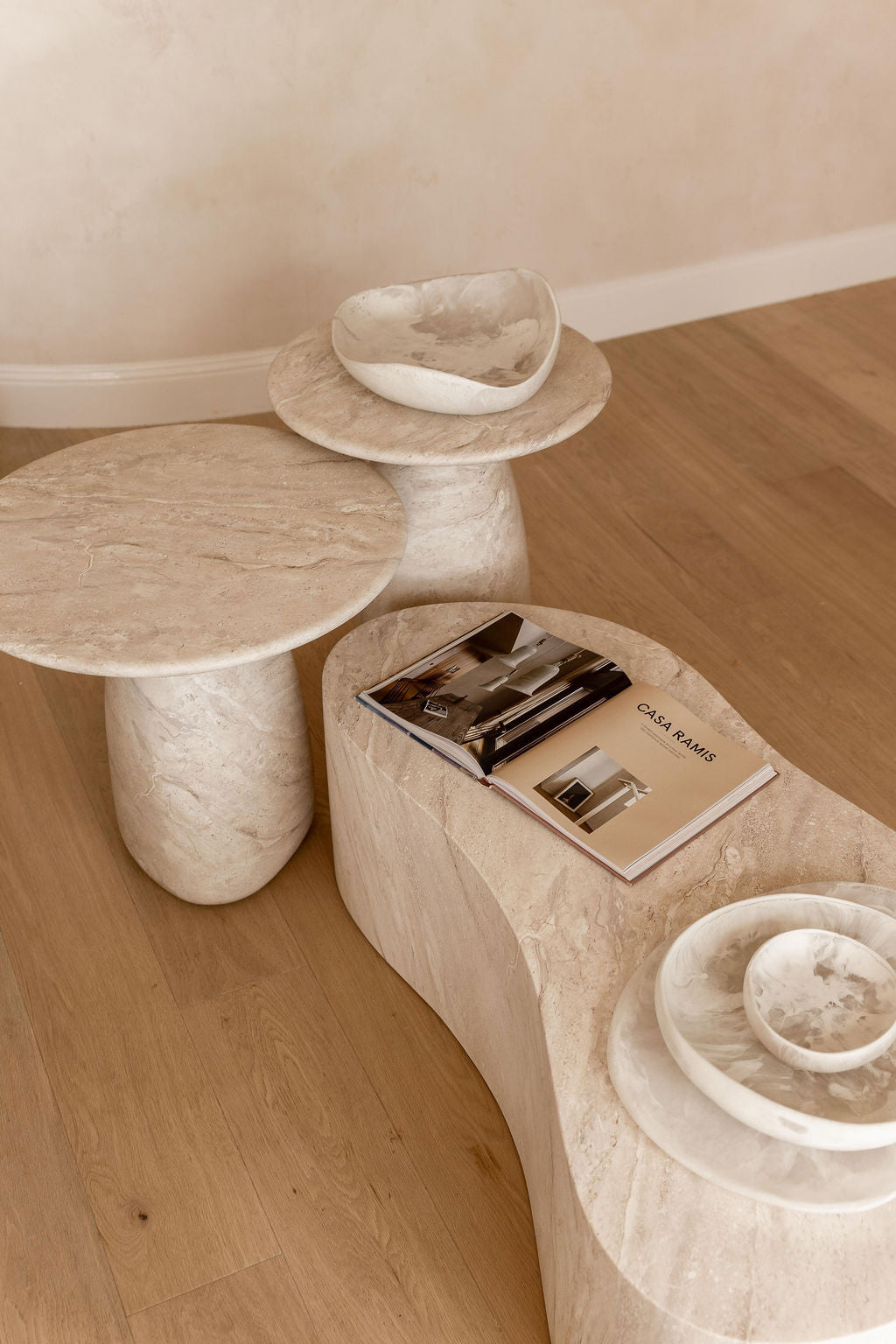 Odyssey Coffee Table - Mirage Marble