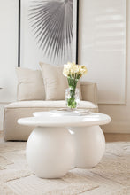 Load image into Gallery viewer, The Lumira coffee table - pure white concrete - pre order 12-14 week wait
