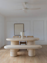 Load image into Gallery viewer, The Travertine Kove Dining Table
