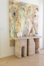 Load image into Gallery viewer, The &quot;Outcast&quot; console - travertine - pre order 12-14 week wait
