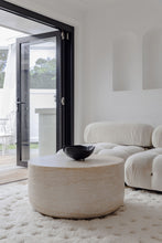 Load image into Gallery viewer, The Travertine Curve Coffee Table
