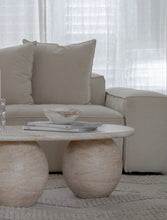 Load image into Gallery viewer, The Lumira Travertine Coffee Table - pre order arriving June
