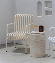 Aurora Armless Dining Chair - Beige