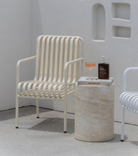 Load image into Gallery viewer, The “Aurora” beige dining chair - metal - pre order arriving late May

