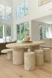 Kove Bench Seat Mirage Marble