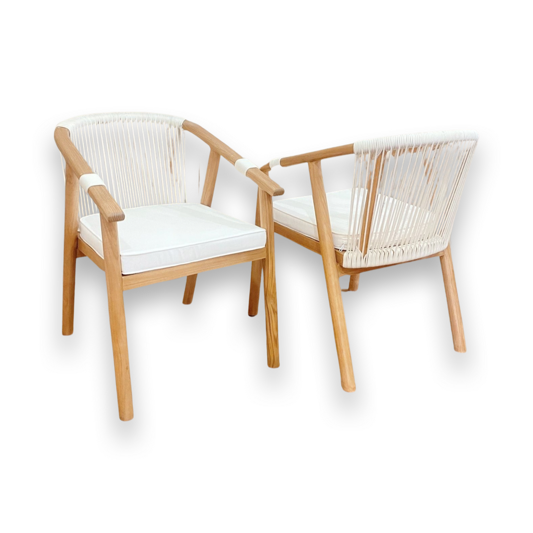 The Fern outdoor dining chair (pre-order available 12-14 weeks)