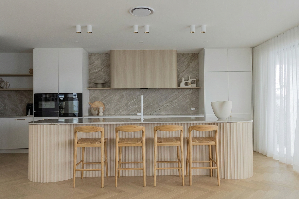 Bekka Counter Stool - Teak Wood