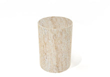 Load image into Gallery viewer, The Log side table - travertine
