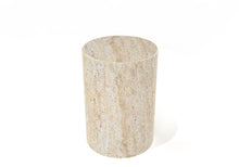 Load image into Gallery viewer, The Log Side Table - Travertine
