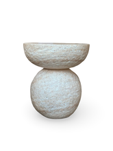 Load image into Gallery viewer, The Xena side table - travertine

