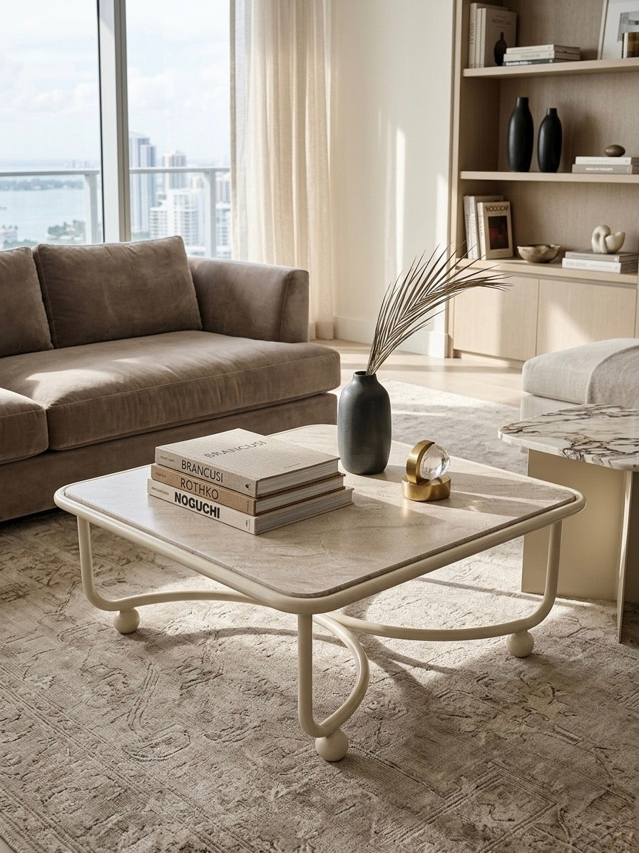 Lovii Coffee Table - Mirage Marble