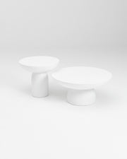 Burly Side Table - White