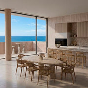 Sorah Dining Table - Mirage Marble