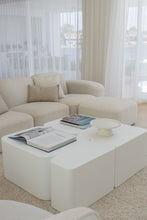 Load image into Gallery viewer, The &quot;Jigsaw&quot; coffee table - pure white coffee table
