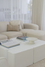 Load image into Gallery viewer, The &quot;Jigsaw&quot; coffee table - pure white coffee table
