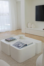 Load image into Gallery viewer, The &quot;Jigsaw&quot; coffee table - pure white coffee table
