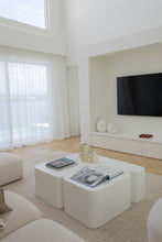 Load image into Gallery viewer, The &quot;Jigsaw&quot; coffee table - pure white coffee table
