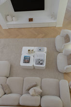 Load image into Gallery viewer, The &quot;Jigsaw&quot; coffee table - pure white coffee table
