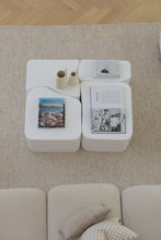 Load image into Gallery viewer, The &quot;Jigsaw&quot; coffee table - pure white coffee table
