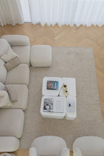Load image into Gallery viewer, The &quot;Jigsaw&quot; coffee table - pure white coffee table
