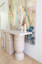 Load image into Gallery viewer, The &quot;Outcast&quot; console - travertine - pre order 12-14 week wait

