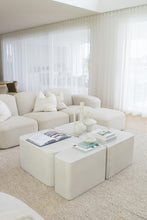 Load image into Gallery viewer, The “Jigsaw” stone concrete coffee table
