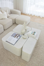 Load image into Gallery viewer, The “Jigsaw” stone concrete coffee table
