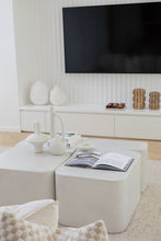 Load image into Gallery viewer, The “Jigsaw” stone concrete coffee table
