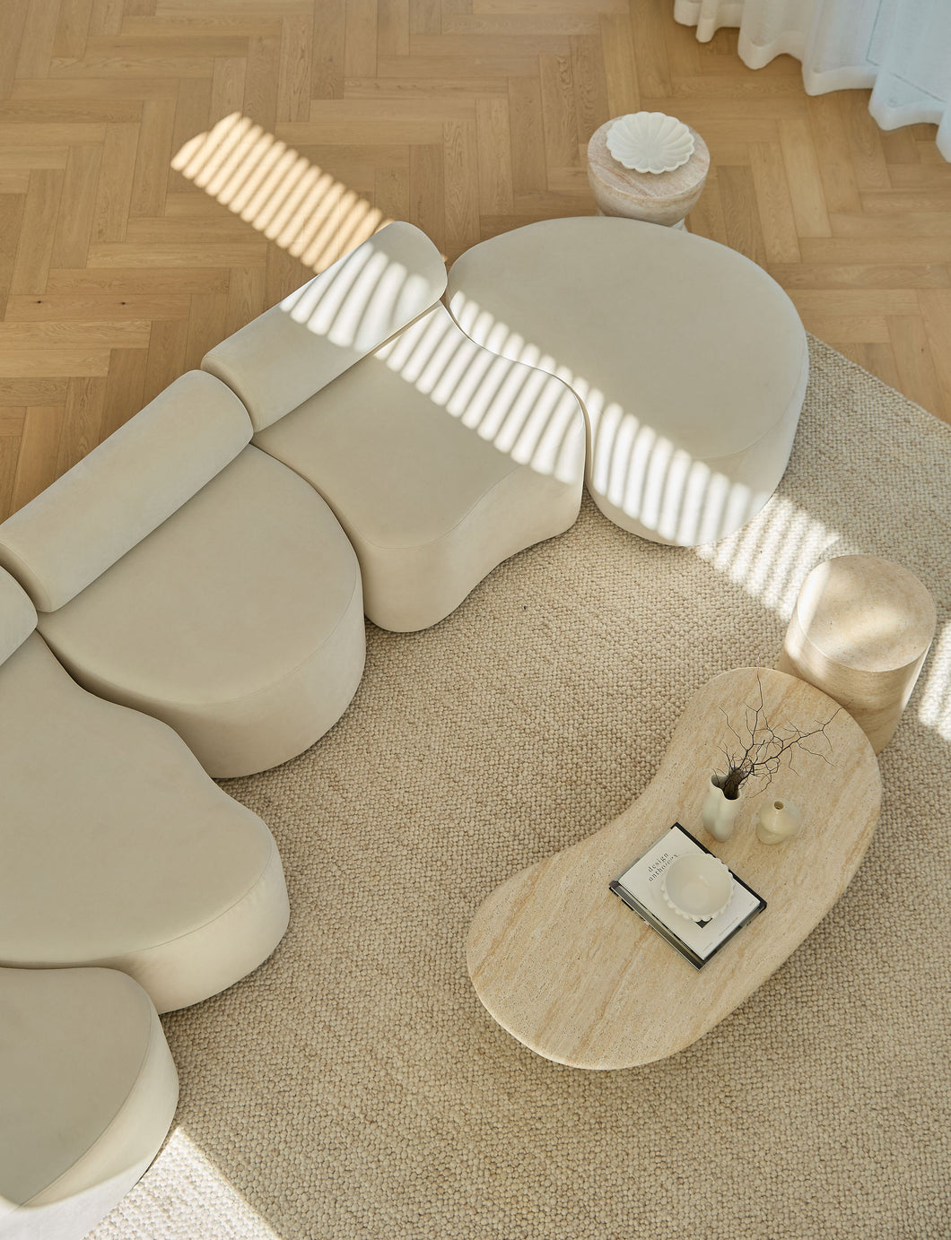 The Zulu-her stone sofa (pre-order arriving 12-14 weeks)