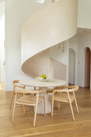 Luna Dining Table - Mirage Marble