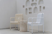 Load image into Gallery viewer, The “Aurora” beige dining chair - metal - pre order arriving late May
