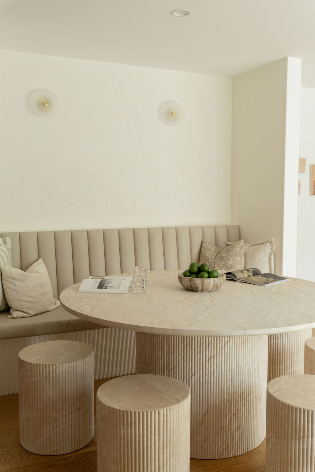 Amore Dining Table - Mirage Marble