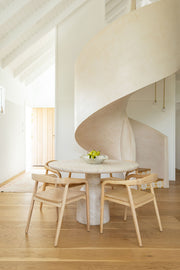 Luna Dining Table - Mirage Marble