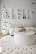 Load image into Gallery viewer, The Oversized Coffee Table - grey speckled terrazzo
