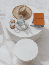 Load image into Gallery viewer, The “Curve” coffee table - pure white concrete
