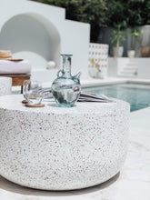 Load image into Gallery viewer, The Curve Coffee Table - mauve speckle terrazzo
