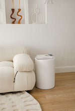 Load image into Gallery viewer, The Log Side Table - pure white concrete - pre order arriving May
