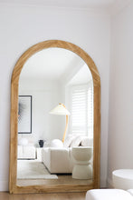 Load image into Gallery viewer, The “Lore” teak wood mirror - pre order 12-14 weeks
